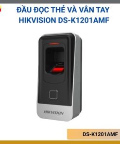 Đầu đọc thẻ và vân tay Hikvision DS-K1201AMF