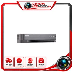 • Hỗ trợ 32 kênh HDTVI/HDCVI/AHD/CVBS + 8 kênh IP 4MP• Ghi hình 4MP Lite@15fps | 3MP/1080P@25fps | 720P@60fps (chỉ hỗ trợ 4MP với AHD, 3MP trên kênh 1/2/3/4)• Cổng
