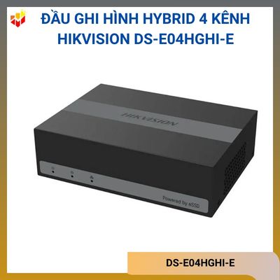 Đầu ghi hình Hybrid 4 kênh Hikvision DS-E04HGHI-E