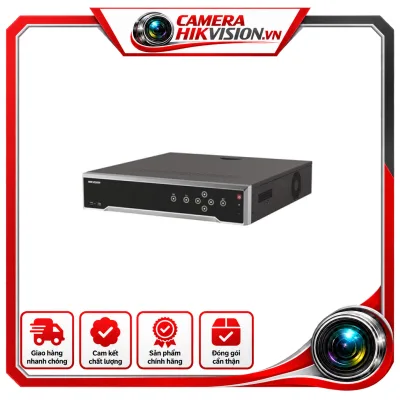 • Hỗ trợ 16 kênh IP 8MP• Băng thông vào/ra: 160Mbps/160Mbps• Cổng xuất hình ảnh 2xHDMI@4K&VGA@1920x1080 độc lập• Hỗ trợ 8 ổ cứng (tối đa mỗi ổ 6TB)• Audio I/O: