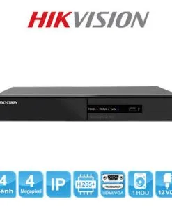 Đầu ghi IP H.265+ 4 kênh Hikvision DS-7104NI-Q1/M - ảnh 2