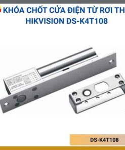 Khóa chốt cửa điện từ rơi thả Hikvision DS-K4T108