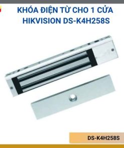 Khóa điện từ cho 1 cửa Hikvision DS-K4H258SLực đẩy tối đa 280kgPower Supply: 12 VDC, 340 mAx2Cửa phù hợp: Cửa gỗ, cửa kính, cửa kim loại, cửa chống cháyĐèn báo