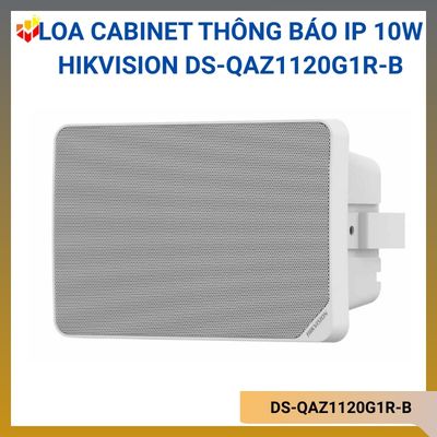 Loa Cabinet thông báo IP 10W Hikvision DS-QAZ1120G1R-B