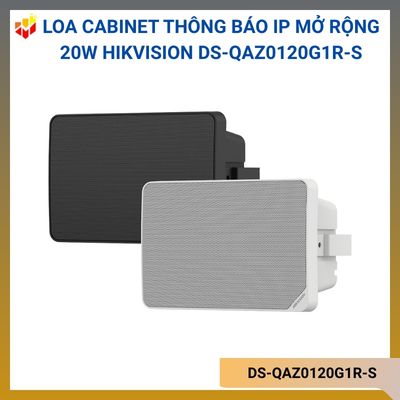 Loa Cabinet thông báo IP mở rộng 20W Hikvision DS-QAZ0120G1R-S