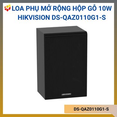 Loa phụ mở rộng hộp gỗ 10W Hikvision DS-QAZ0110G1-S