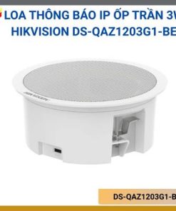 Loa thông báo IP ốp trần 3W Hikvision DS-QAZ1203G1-BE