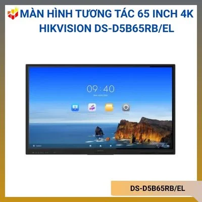 Màn hình tương tác 65 inch 4K Hikvision DS-D5B65RB/EL