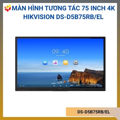 Màn hình tương tác 75 inch 4K Hikvision DS-D5B75RB/EL