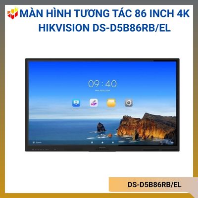 Màn hình tương tác 86 inch 4K Hikvision DS-D5B86RB/EL