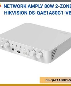 Network Amply 80W 2-Zone Hikvision DS-QAE1A80G1-VB