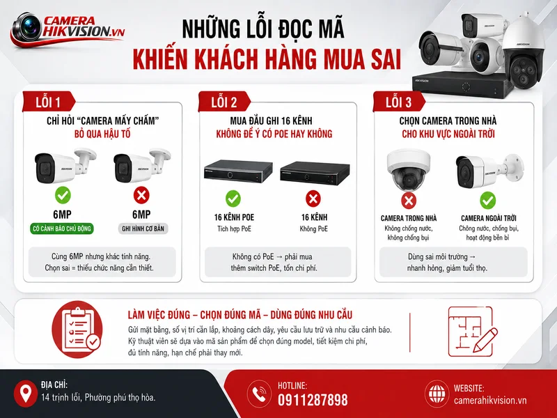 Những lỗi đọc mã khiến khách hàng mua sai