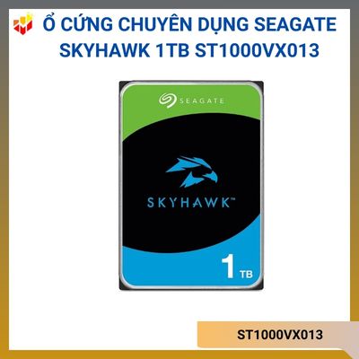 Ổ cứng chuyên dụng Seagate Skyhawk 1TB ST1000VX013