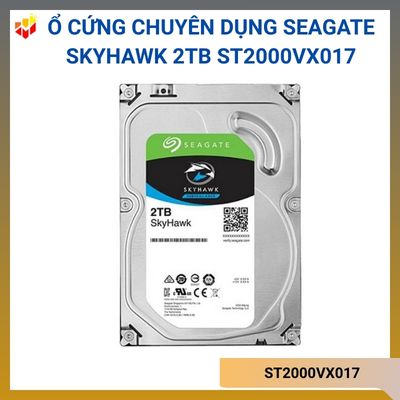 Ổ cứng chuyên dụng Seagate Skyhawk 2TB ST2000VX017