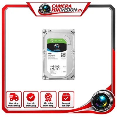 – Dung lượng: 1TB.– Chuẩn giao tiếp: SATA.– Tốc độ vòng quay: 5900RPM.– Bộ nhớ đệm: 64MB.