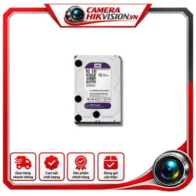 – Dung lượng: 10TB.– Chuẩn giao tiếp: SATA 6Gb/s.– Tốc độ vòng quay: 5400RPM.– Bộ nhớ đệm: 256MB.