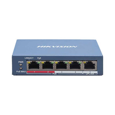 Switch mạng thông minh 4 cổng PoE•Hỗ trợ tính năng cấu hình quản lý bằng phần mềm : bật tắt PoE , quản lý băng thông , nhật ký, upgrade
