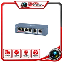 Switch Hi POE 4 cổng 100M HIKVISION DS-3E0106HP-E