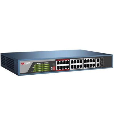 Switch mạng 24 cổng PoE 100M HIKVISION DS-3E1326P-EI