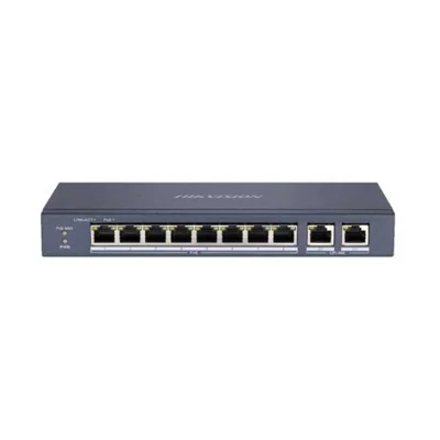 Switch mạng 8 cổng POE HIKVISION DS-3E1310P-EI/M