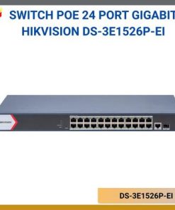 Switch PoE 24 Port Gigabit Hikvision DS-3E1526P-EI