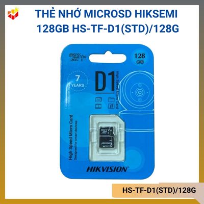 Thẻ nhớ MicroSD Hiksemi màu xanh 128GB HS-TF-D1(STD)/128G