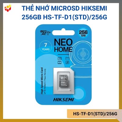 Thẻ nhớ MicroSD Hiksemi màu xanh 256GB HS-TF-D1(STD)/256G