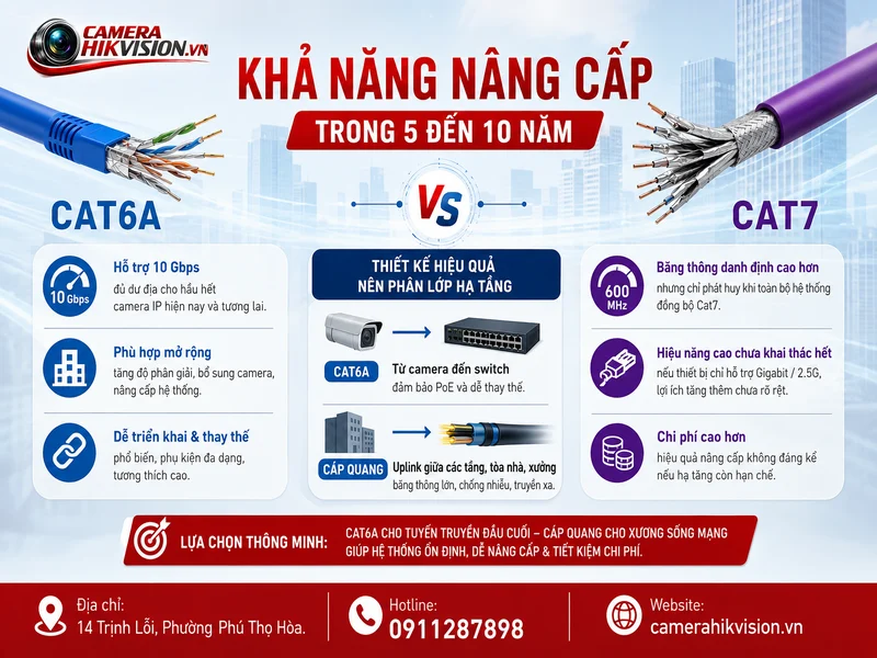 Khả năng nâng cấp trong 5 đến 10 năm