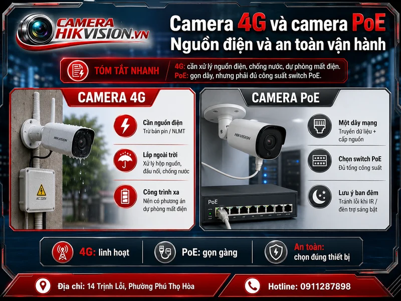 Nguồn điện và an toàn vận hành