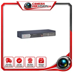 Switch mạng 16 cổng PoE , hỗ trợ HiPOE