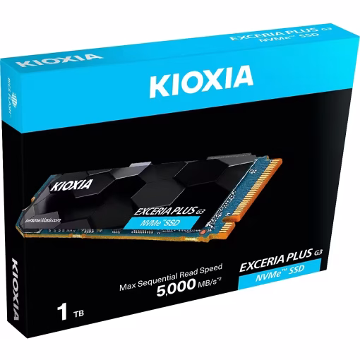 SSD Kioxia Exceria G3 Plus 1TB NVMe Gen4x4