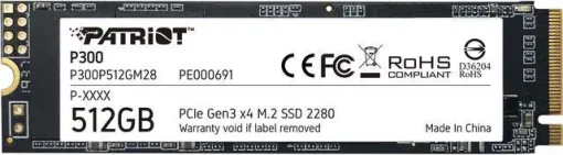 SSD Patriot P300 512G NVMe