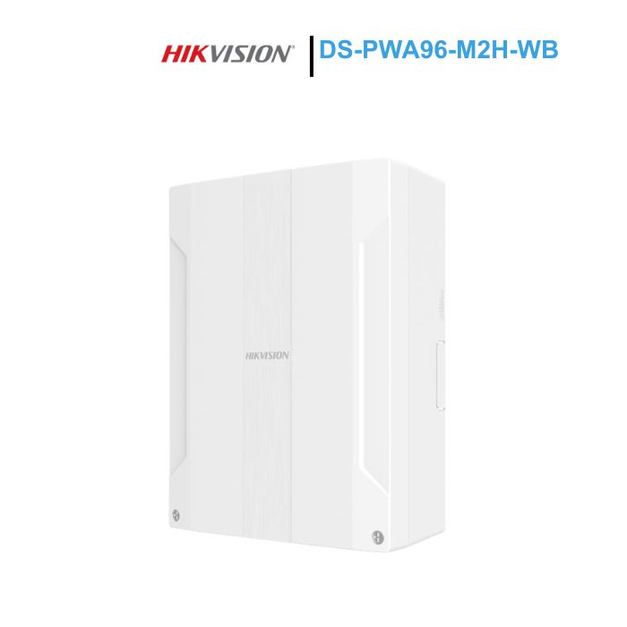 Tích hợp 96 vùng không dây, 16 vùng có dây , 02 ngõ ra có dây , 02 ngõ ra 12V 1A DS-PWA96-M2H-WB