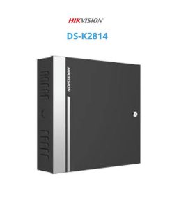 Bộ kiểm soát vào ra 4 cửa, Lưu trữ 10,000 thẻ và 50,000 sự kiện kiểm soát vào ra. DS-K2814