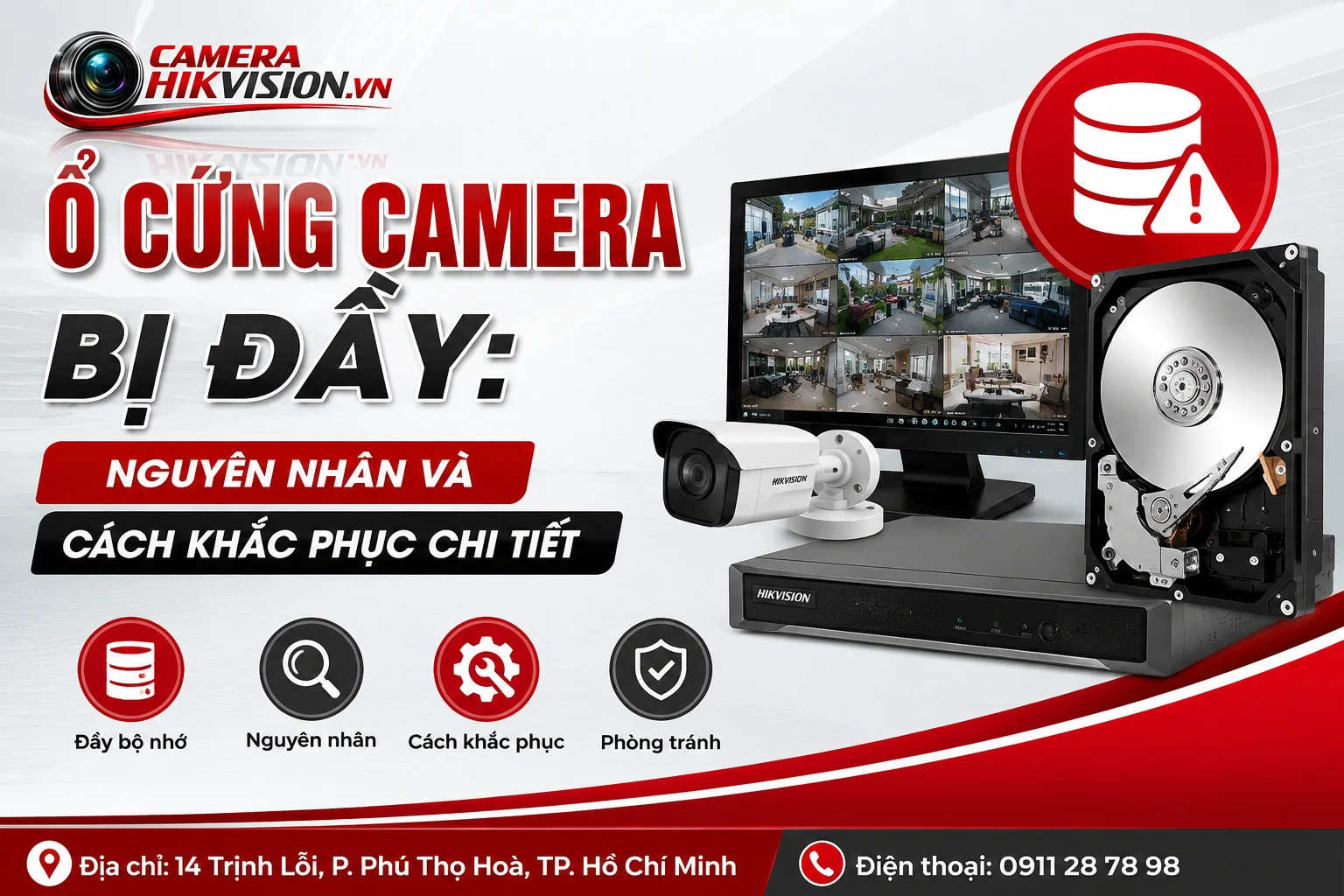 Ổ Cứng Camera Bị Đầy: Nguyên Nhân Và Cách Khắc Phục Chi Tiết
