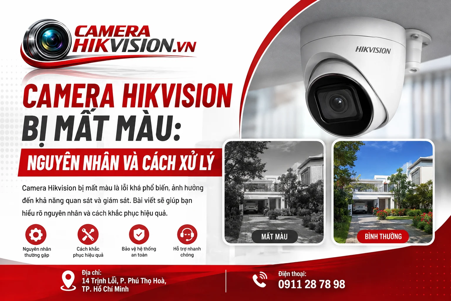 Camera Hikvision Bị Mất Màu: Nguyên Nhân Và Cách Xử Lý