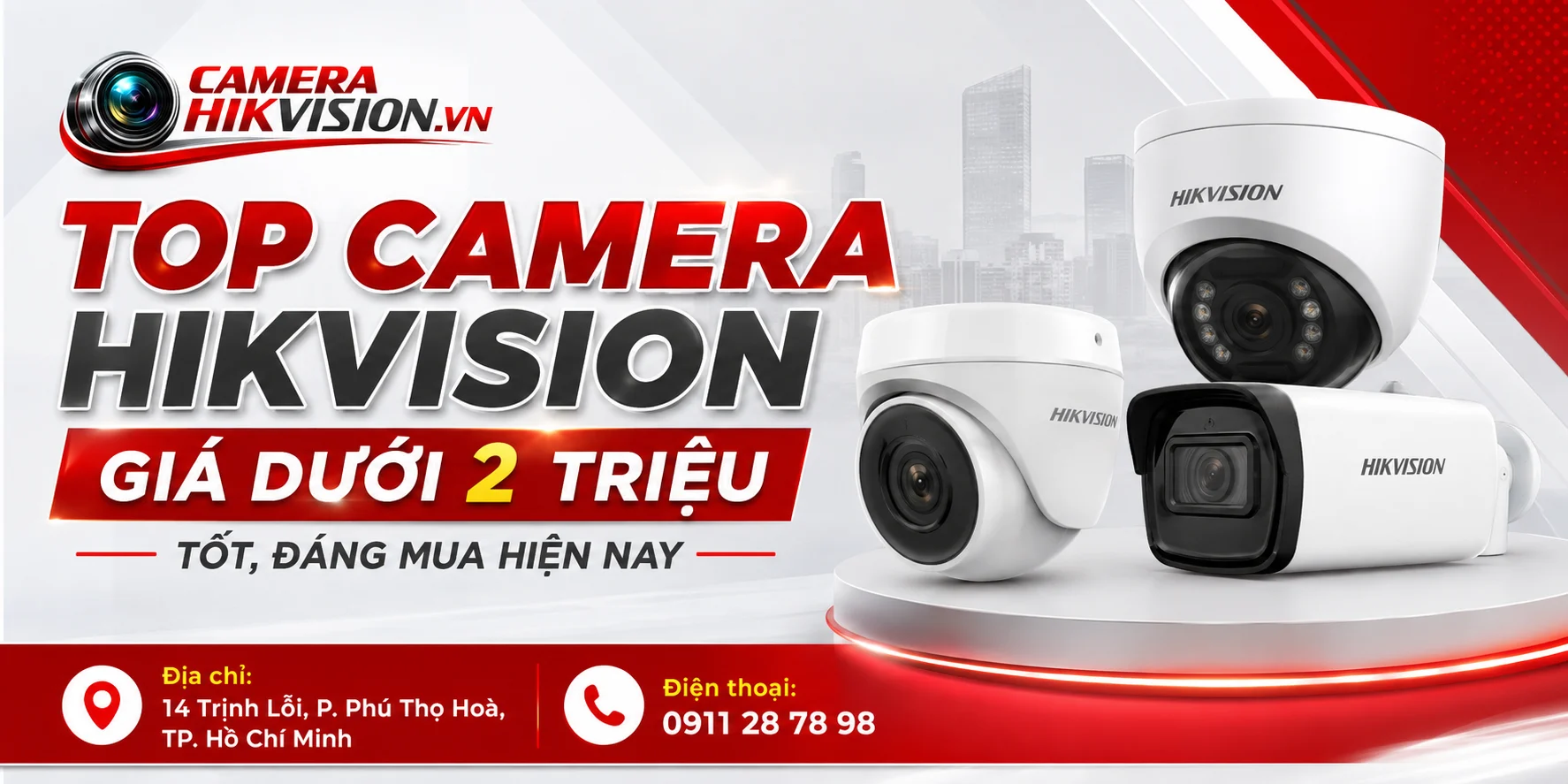 Top Camera Hikvision Giá Dưới 2 Triệu Tốt, Đáng Mua Hiện Nay