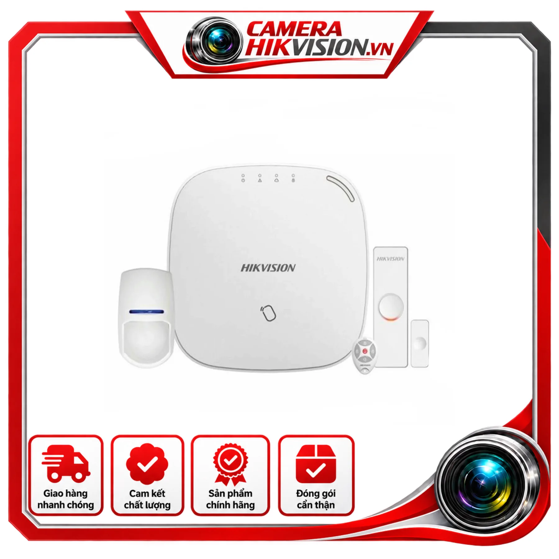 Bộ Kit báo động gồm: DS-PWA32-KS