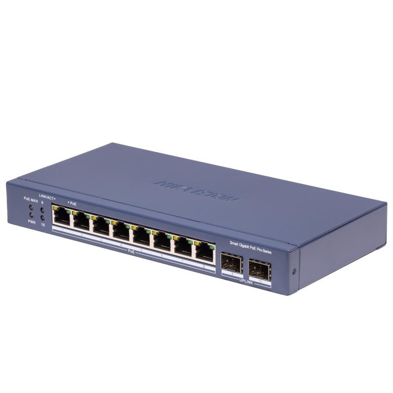 Switch mạng thông minh 8 cổng PoE Gigabit