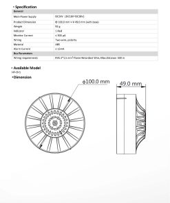 HF-CH1 – Đầu báo nhiệt thông thường 24V