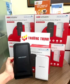 Bộ thu phát sóng không dây cho thang máy 2.4Ghz, bằng thông 300Mb, khoảng cách 500m – ảnh thực tế tại Trường Thịnh Telecom