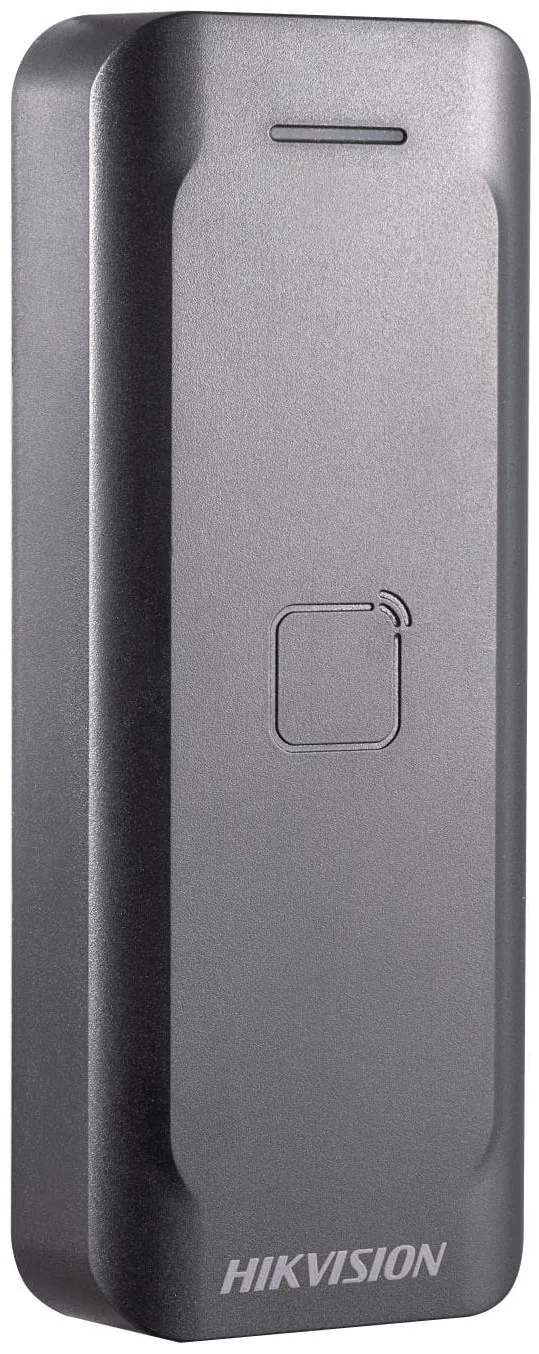 Đầu đọc thẻ Mifare 1 , hỗ trợ giao thức Wiegand(W26/W34) ,chống bụi chuẩn IP 65. DS-K1802M