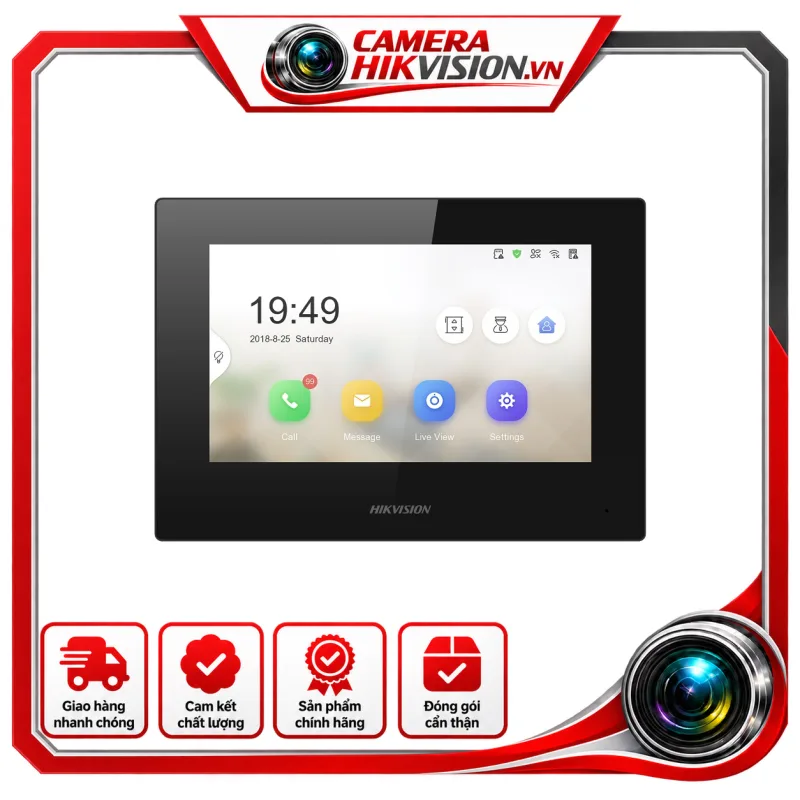 Màn hình căn hộ thế hệ 2, kích thước 7 inch SH-KH620-LE