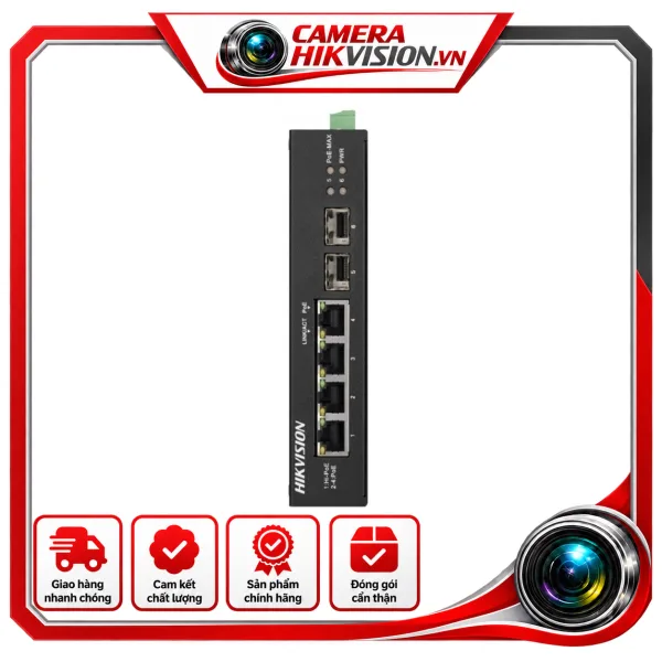 4 Port Gigabit Unmanaged Harsh POE Switch