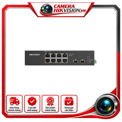 8 Port Gigabit Unmanaged Harsh POE Switch