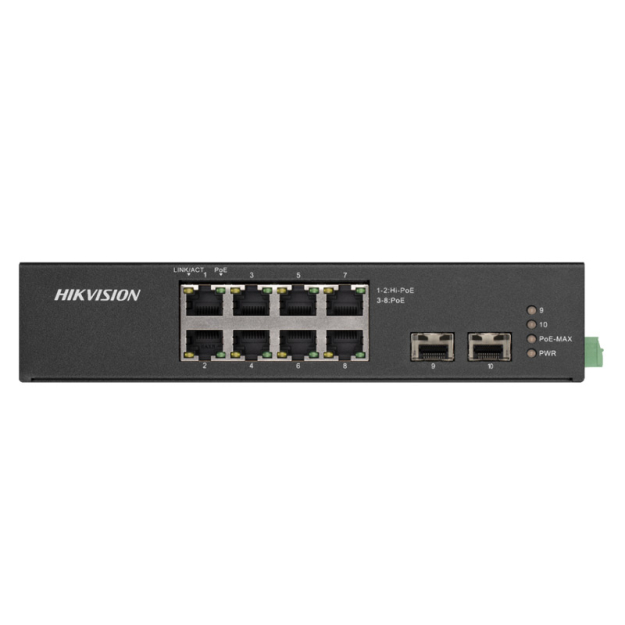 8 Port Gigabit Unmanaged Harsh POE Switch