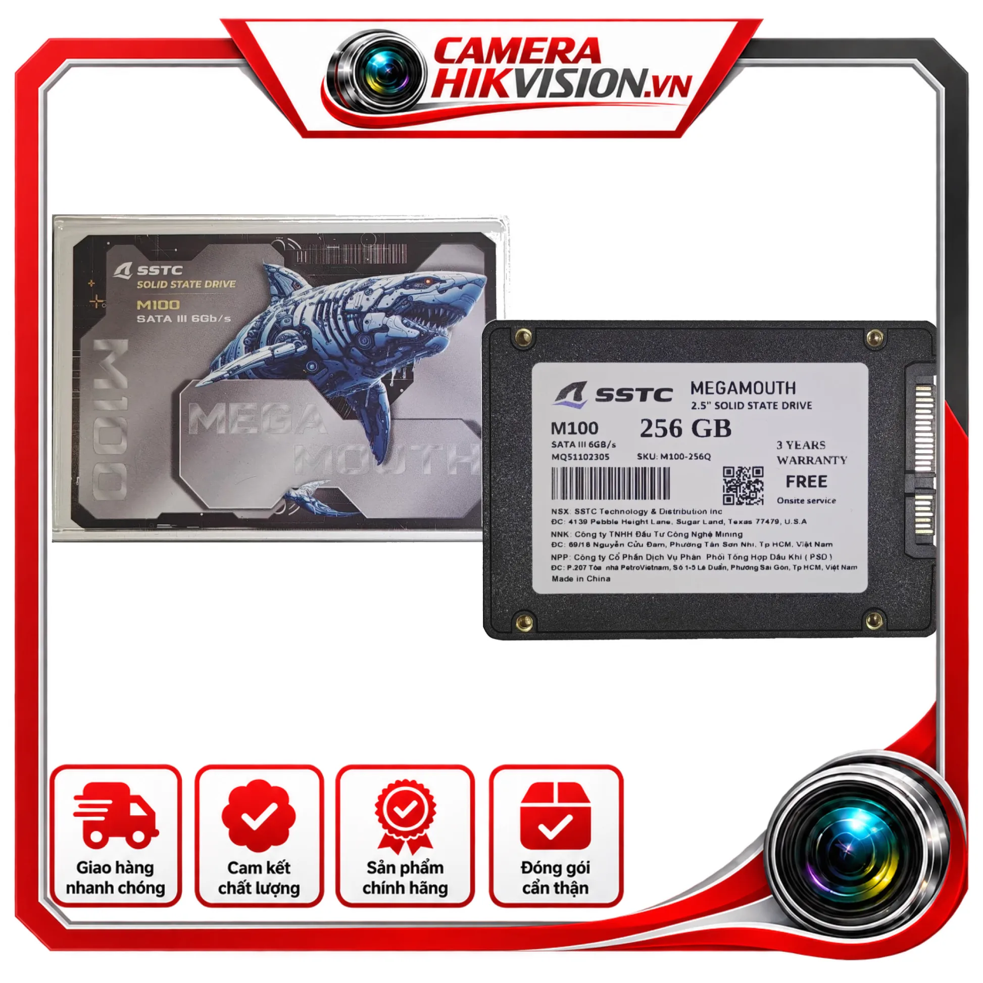 SSD SSTC M100 256G SATA III