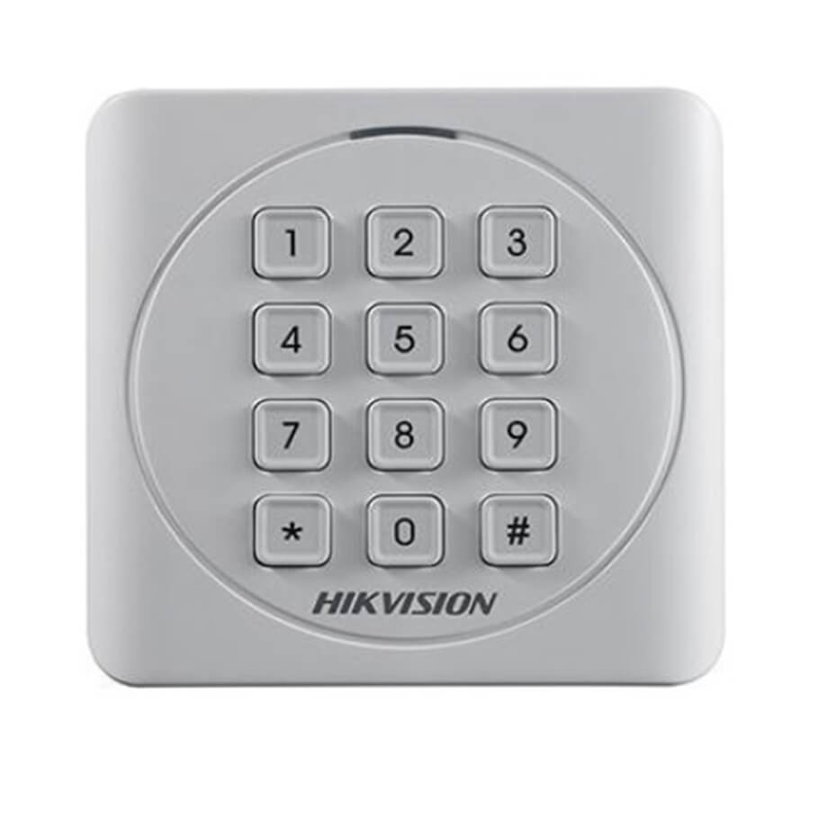 Đầu đọc thẻ Mifare 1, có bàn phím, hỗ trợ giao thức Wiegand(W26/W34) Chuẩn chống bụi IP 65. SH-K2801MK