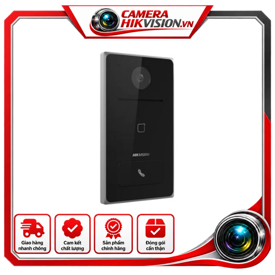 Nút bấm IP cổng cho villa thiết kế sang trọng, hiện đại, ngoài trời SH-KV6136-WME1