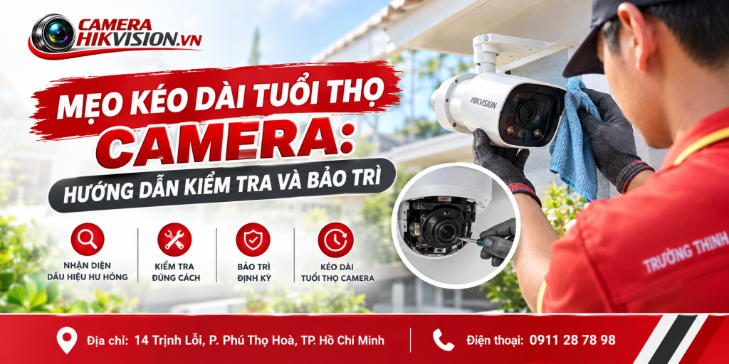 Mẹo Kéo Dài Tuổi Thọ Camera: Hướng Dẫn Kiểm Tra và Bảo Trì